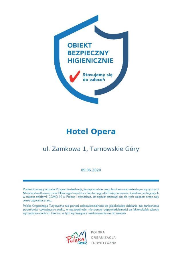 Hotel Opera Tarnowskie Góry Exteriör bild